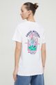 Odzież Kaotiko t-shirt bawełniany AO039.01.G002 biały