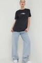 Kaotiko t-shirt bawełniany AO042.01.G002 czarny