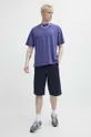 Бавовняна футболка Kaotiko фіолетовий