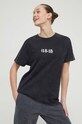 Abbigliamento Kaotiko t-shirt in cotone AL121.01.G002 nero
