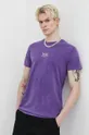 Бавовняна футболка Kaotiko фіолетовий