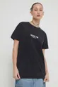 Bavlnené tričko Kaotiko čierna