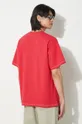 κόκκινο Βαμβακερό μπλουζάκι Aries JAdoro Aries SS Tee