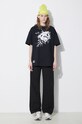 Levi's t-shirt bawełniany Levi's® x Gundam SEED A7412.0001 czarny SS24