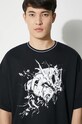 Levi's cotton t-shirt Levi's® x Gundam SEED A7412.0001 black