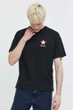 Converse t-shirt bawełniany czarny 10024784.A01