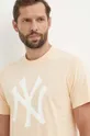 Хлопковая футболка 47 brand MLB New York Yankees Unisex