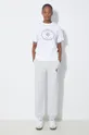 Βαμβακερό μπλουζάκι Sporty & Rich Eden Crest T Shirt λευκό