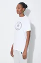 λευκό Βαμβακερό μπλουζάκι Sporty & Rich Eden Crest T Shirt