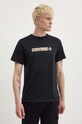 Βαμβακερό μπλουζάκι Converse 10026416.A01