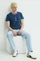 Kaotiko t-shirt bawełniany turkusowy