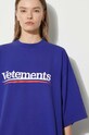 Pamučna majica VETEMENTS Campaign Logo T-Shirt UE64TR440N