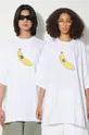 бял Памучна тениска VETEMENTS Banana T-Shirt Унисекс