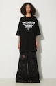VETEMENTS cotton t-shirt Pyramid Logo UE64TR140B black SS24