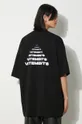 Хлопковая футболка VETEMENTS Pyramid Logo Unisex
