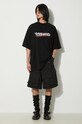 Clothing VETEMENTS cotton t-shirt Campaign Logo T-Shirt UE64TR440B black