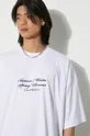 Βαμβακερό μπλουζάκι VETEMENTS 4 Seasons Embroidered Logo T-Shirt