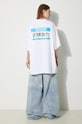 VETEMENTS t-shirt bawełniany My Name Is Vetements T-Shirt UE64TR130W biały SS24