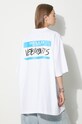 VETEMENTS t-shirt bawełniany My Name Is Vetements T-Shirt biały UE64TR130W