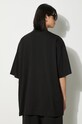Бавовняна футболка VETEMENTS Bling Logo T-Shirt UE64TR360B чорний