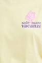 Drivemebikini tricou din bumbac Sole Mare Vacanze 2024.DRV.010.LY