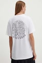 Converse t-shirt bawełniany 10027155.A02 biały