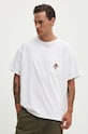 Converse tricou din bumbac alb 10026445.A02