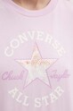 Converse tricou din bumbac 10026362.A03 roz