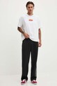 Хлопковая футболка Converse 10026466.A01 белый SS24