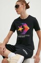Бавовняна футболка Converse 10026364.A02 чорний