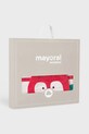 Бавовняний рушник для немовлят Mayoral Newborn червоний 9925.1N.Newborn.PPYH