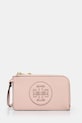 Peňaženka Tory Burch Ella imitácia kože ružová 157506.655