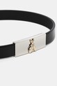 Accesorii Patrizia Pepe colier din piele 8J1722.L048 negru