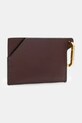 Аксесуари Шкіряний чохол на банківські карти AllSaints HEX CARDHOLDER W398XB бордо