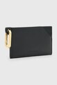 AllSaints portacarte in pelle HEX CARDHOLDER W398XB nero SS25