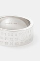 Prstýnek MM6 Maison Margiela SM6UQ0057 stříbrná SS25