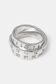 MM6 Maison Margiela inel argintiu SM6UQ0073
