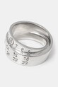 Δαχτυλίδι MM6 Maison Margiela SM6UQ0073 ασημί SS25