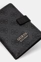 Аксессуары Чехол для паспорта и багажная бирка Guess Orlina TWX953.10370 серый