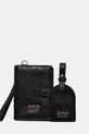 Чехол для паспорта и багажная бирка Guess WILDER чёрный TWX745.20370