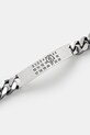 Zapestnica MM6 Maison Margiela SM6UY0049.SV0235 srebrna SS25