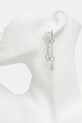 Αξεσουάρ Σκουλαρίκια MM6 Maison Margiela SM6VG0085.P7212 ασημί