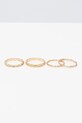 Accesorii Aldo inel TIRARI 8-pack TIRARI.710 aur