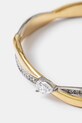 Браслет Guess TWIST JUBB05.069JW золотий SS25