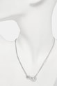 Akcesoria Guess naszyjnik AMORE JUBN05.049JW srebrny