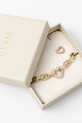 Βραχιόλι και σκουλαρίκια Guess BELOVED JUBS05.077JW χρυσαφί