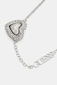 Αξεσουάρ Κολιέ και βραχιόλι Guess BELOVED JUBS05.078JW ασημί