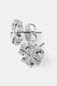 Accesorii Tory Burch cercei Kira Pave Stud 158535.042 argintiu