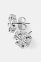 Akcesoria Tory Burch kolczyki Kira Pave Stud 158535.042 srebrny