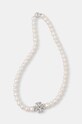 Náhrdelník Tory Burch Kira Pearl bílá 164617.056
